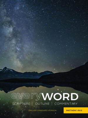 cover image of everyWORD Matthew 1-16